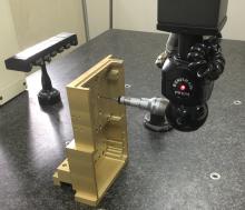 Contrôle usinage pièce mécanique