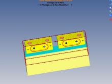 Pièce support cfao