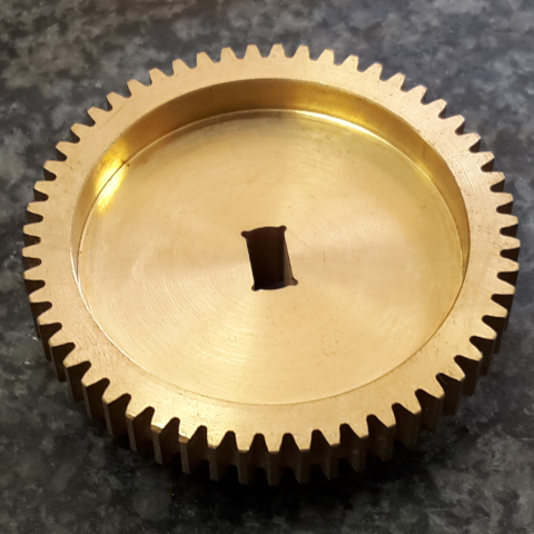 Pièce usinée électroérosion roue 